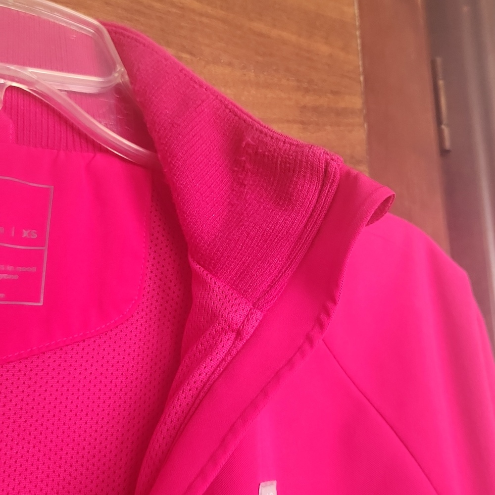 Figs Hot Pink Bomber Jacket - Picture 4 of 6